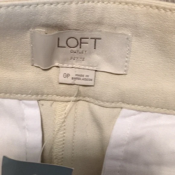 Loft Outlet Skinny Ankle Pants Size 0P